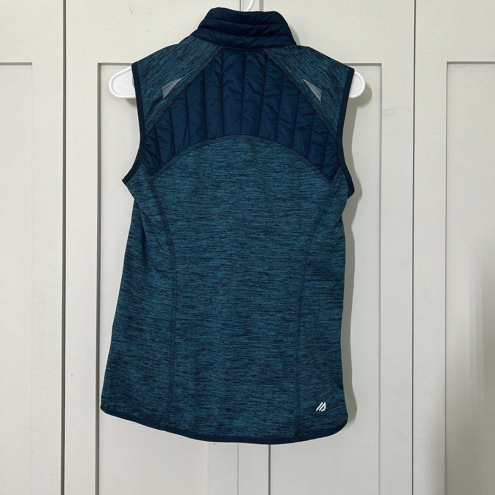 Eddie Bauer Ignitelite Vest Women's XS Blue Hybrid Full Zip Running - Picture 7 of 10